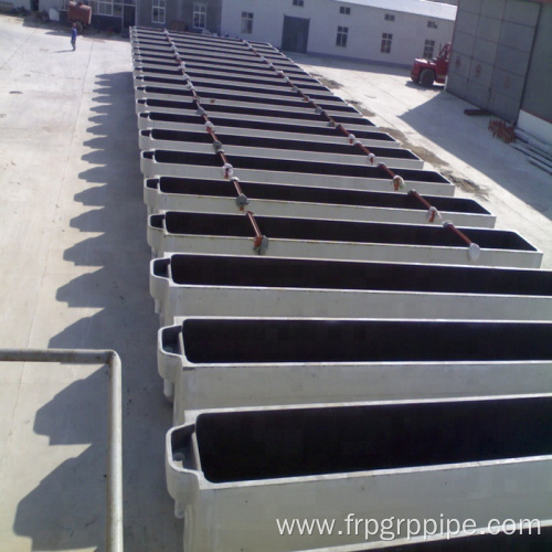 Electrolytic cell nickle refining tanks polymer concrete